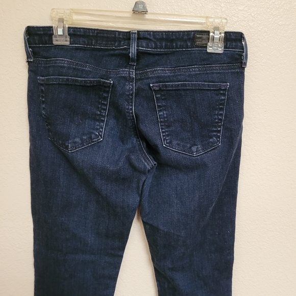 Adriano Goldschmied  The Stevie Cuff Jeans Dark Wash Size 27 - Picture 9 of 9